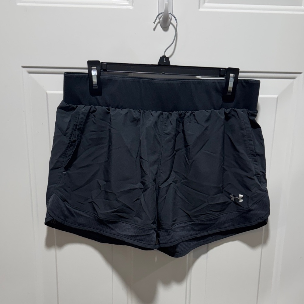 Under Armour Women's Dark Gray Athletic Shorts